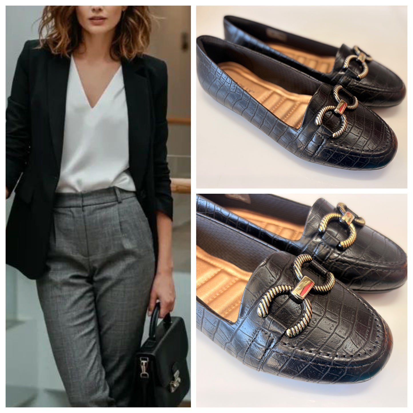 MOCASIN 122033 PICCADILLY  NEGRO