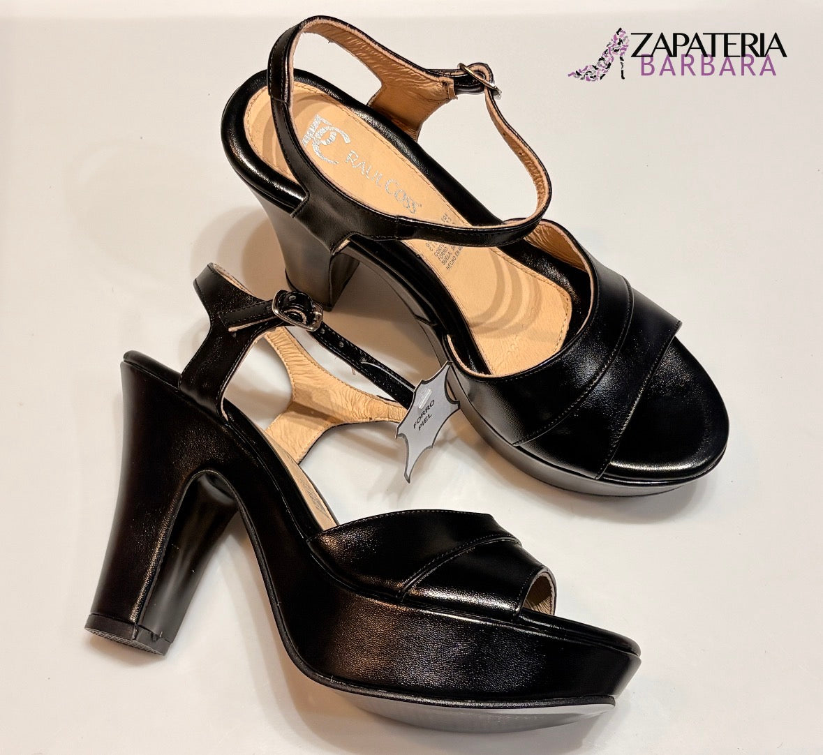 ZAPATILLA RAULCOSS 0029 PLATAFORMA NEGRO