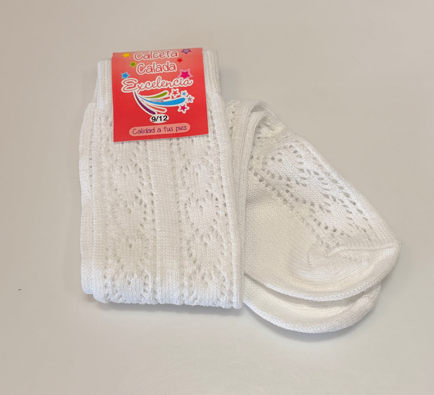 CALCETA CALADA BLANCA