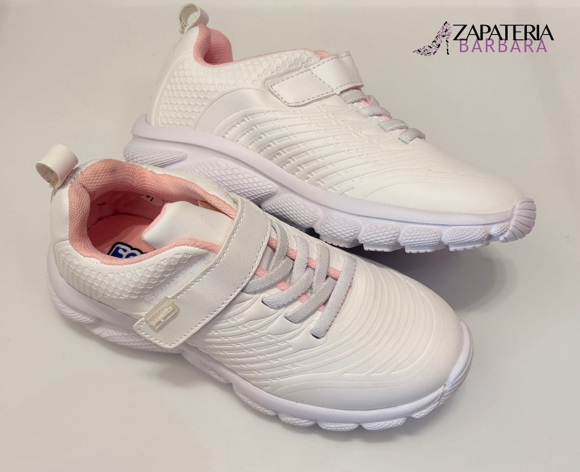 TENI COQUETA 134403 IMPERMEABLE BLANCO/ROSA