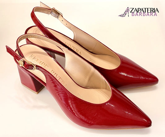 ZAPATILLA FELIPE RIVERA 20730 RICHIATO ROJO CHILI