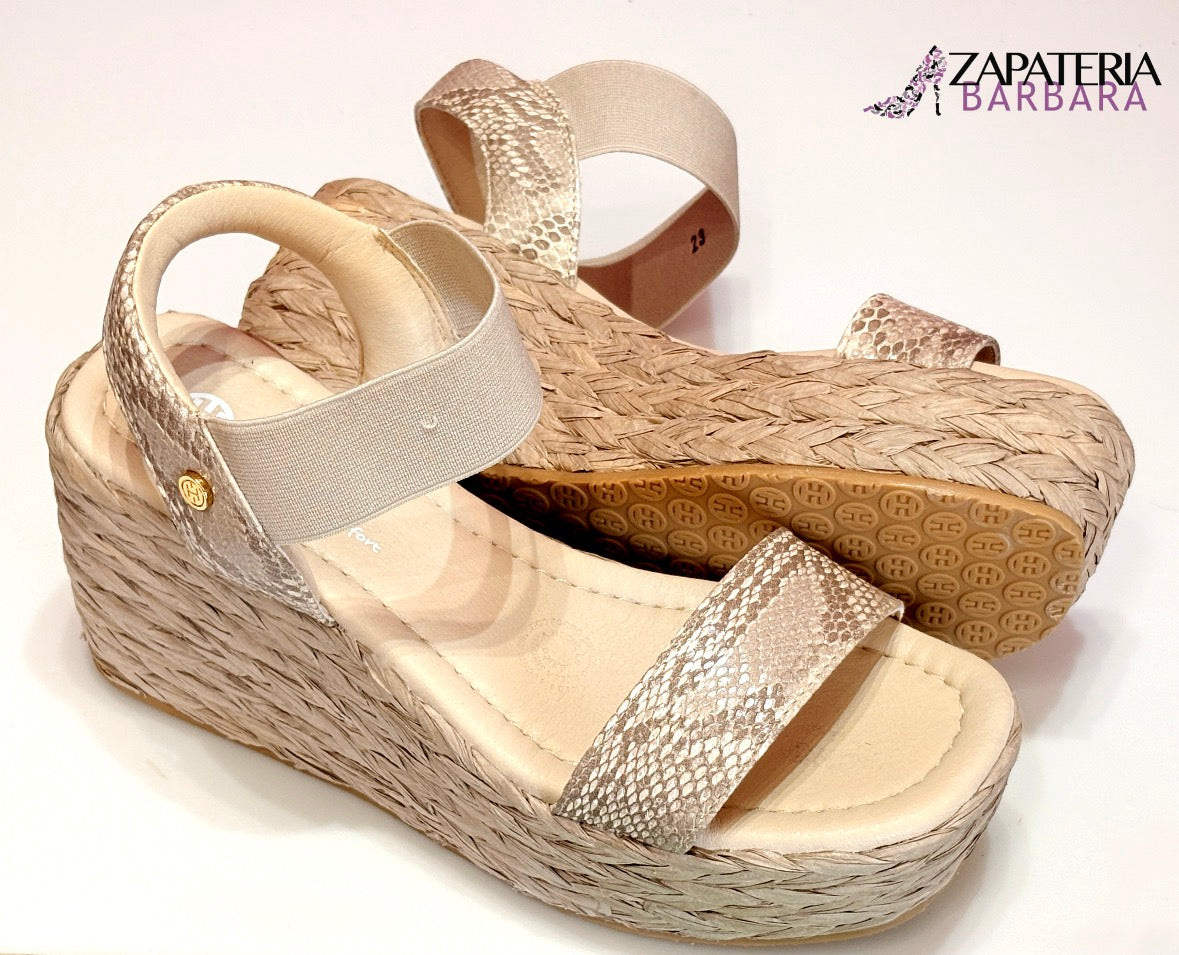SANDALIA 20301 PLATAFORMA HISPANA AMAYA COBRA