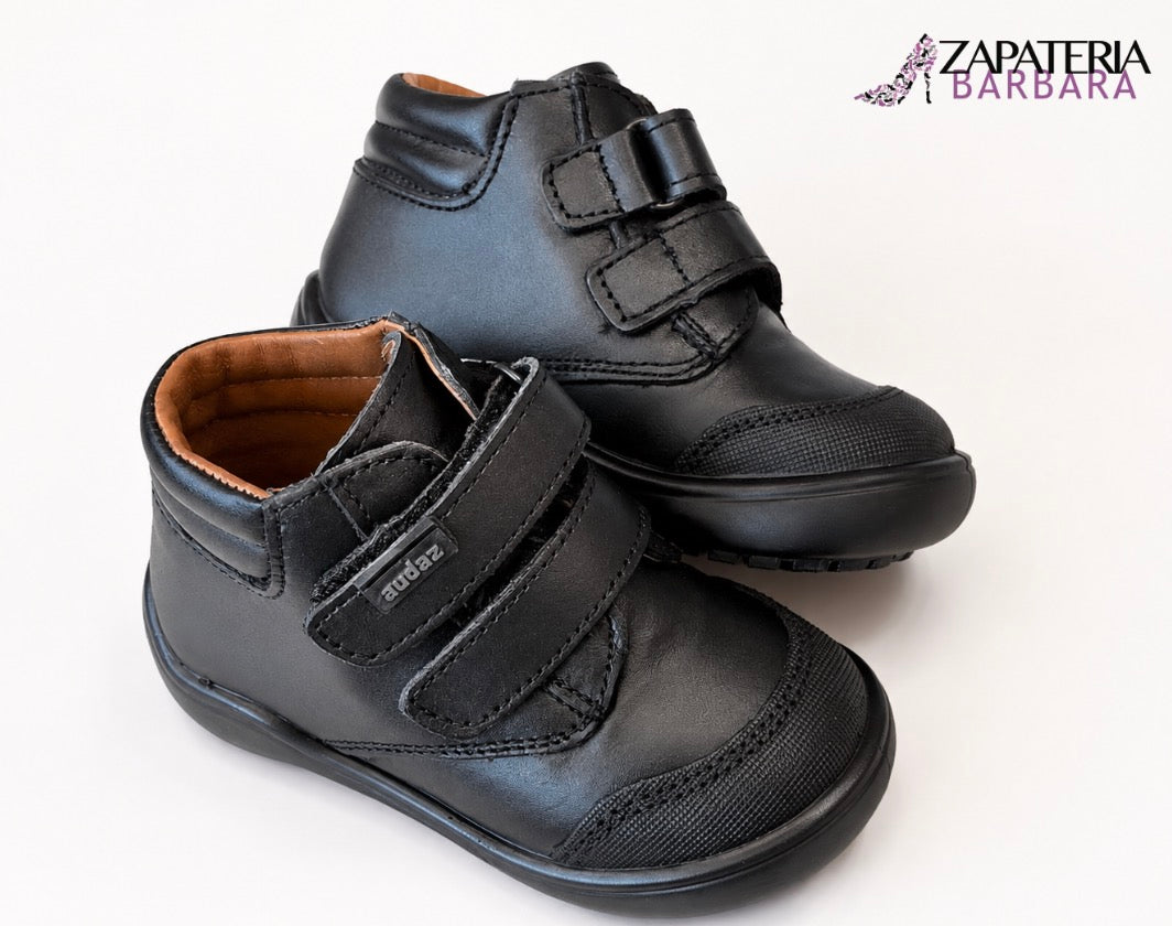 ESCOLAR NIÑO 162512 AUDAZ NEGRO BOTITA