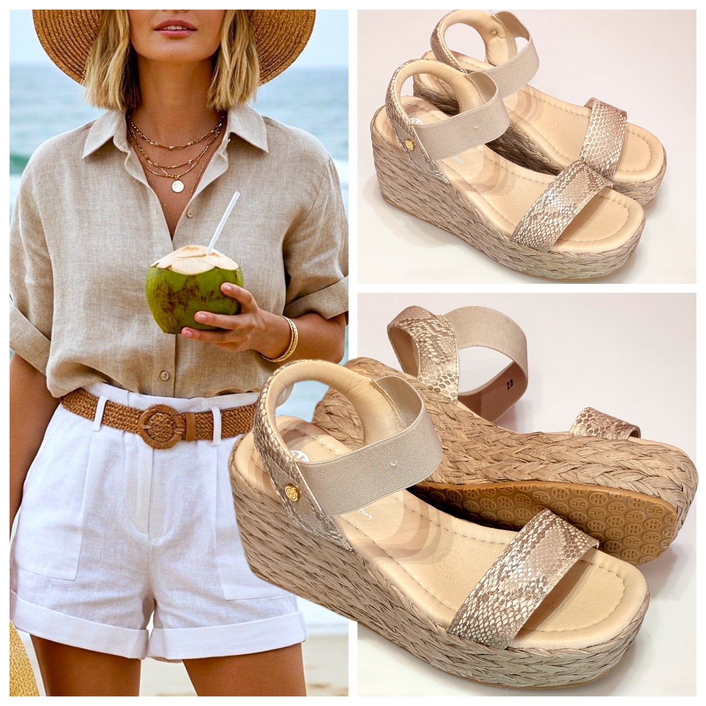 SANDALIA 20301 PLATAFORMA HISPANA AMAYA COBRA