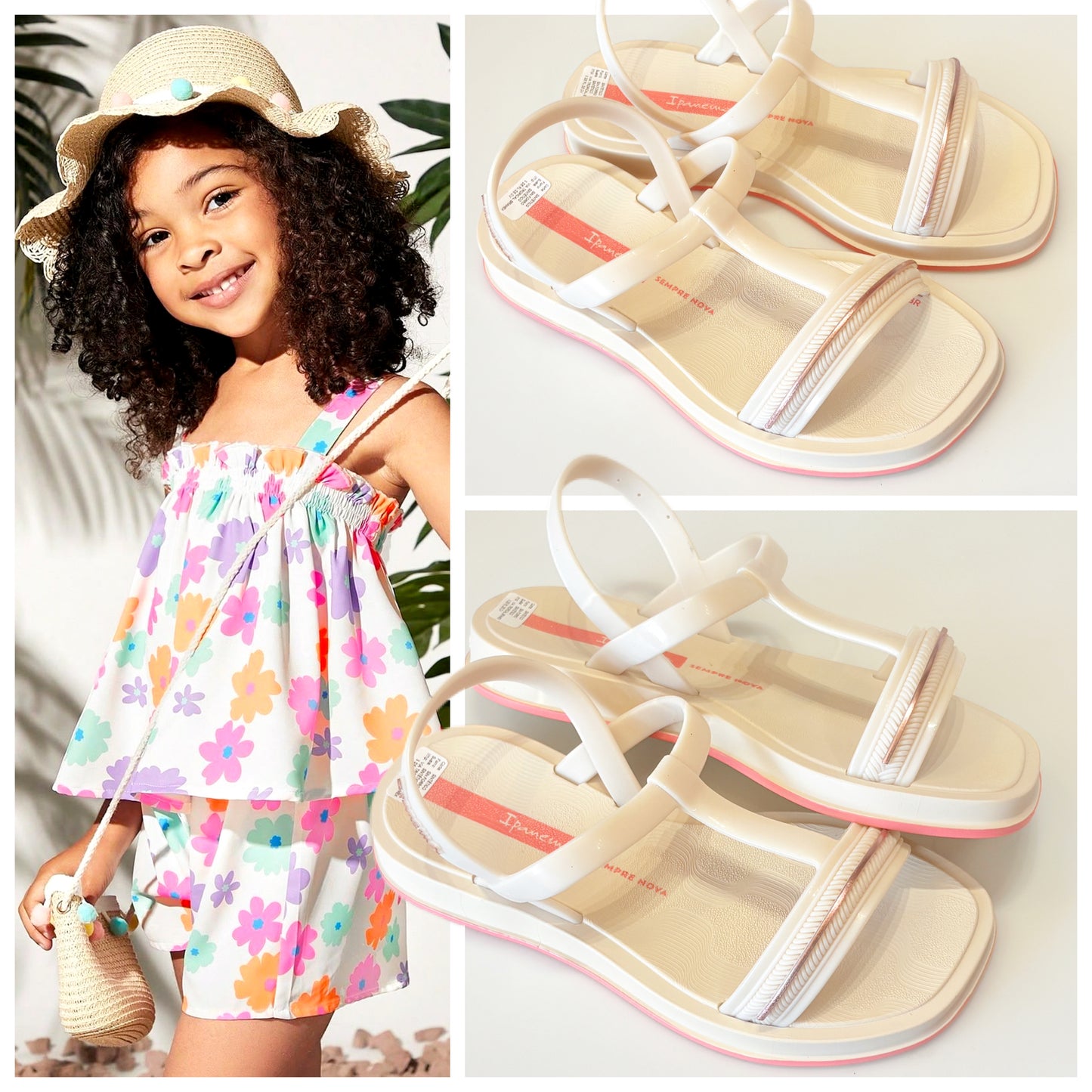 SANDALIA 27403 IPANEMA FULL WET HUESO ROSA