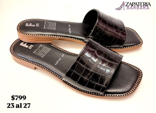 SANDALIA EFE 252703 SKY NEGRO