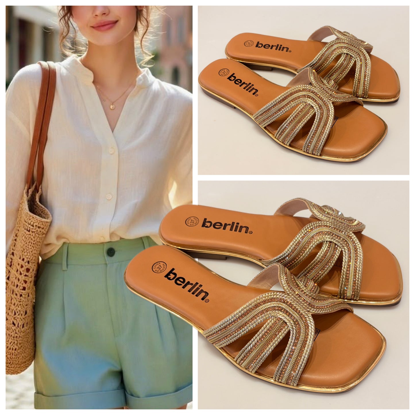 SANDALIA 769402 BERLIN BRONCE