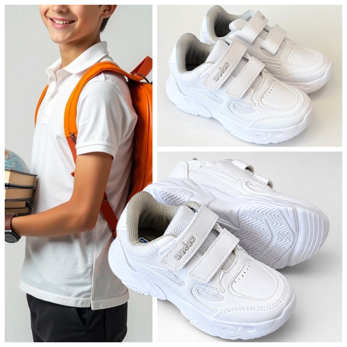 TENI 135400 AUDAZ BLANCO VELCRO