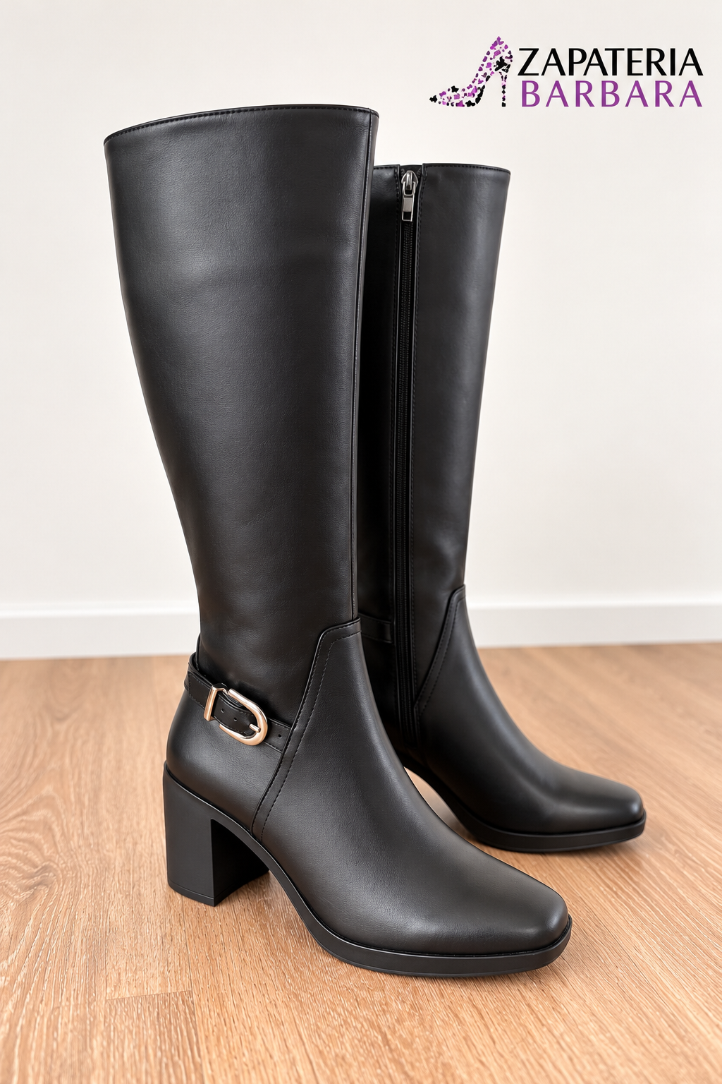 BOTA LARGA HISPANA 18805 TOLEDO NEGRO
