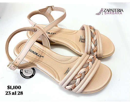 HUARACHE  PICCADILLY 500377 NUDE