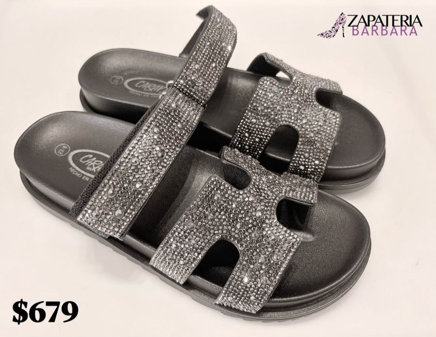 SANDALIA CARAY AILEEN BLACK 2025