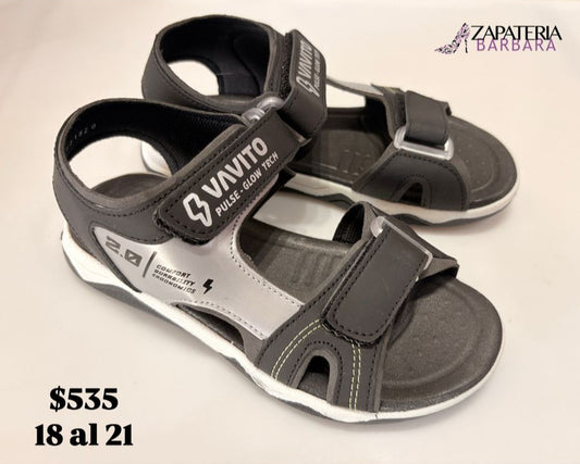 HUARACHE VAVITO 961520 NEGRO
