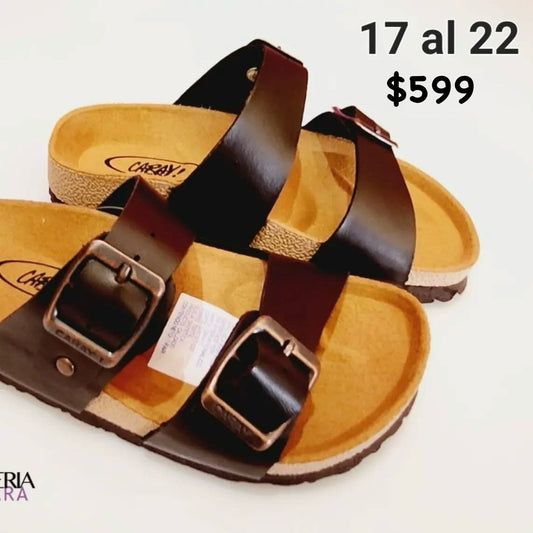 SANDALIA CARAY ARMENIA KIDS 2537 BROWN