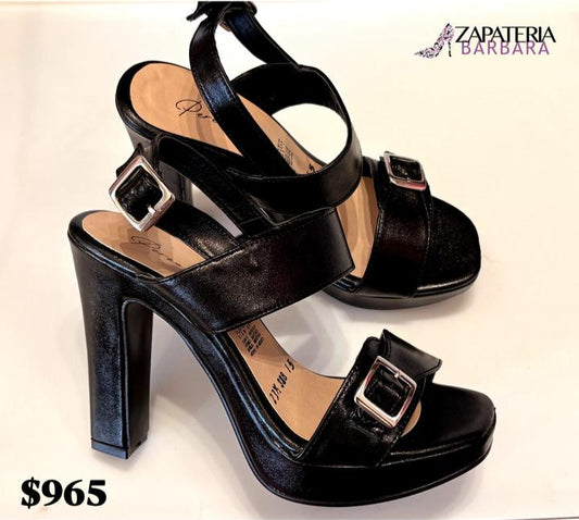 ZAPATILLA PEREZ LETE 33815 NEGRO