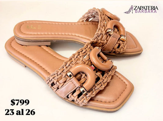 SANDALIA EFE 158101 NEON NATURAL