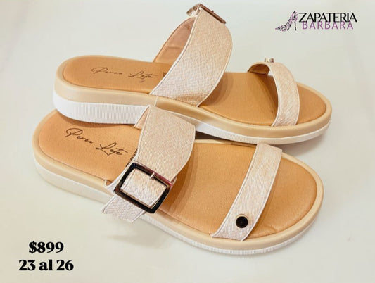 SANDALIA PEREZ LETE 33781 BEIGE