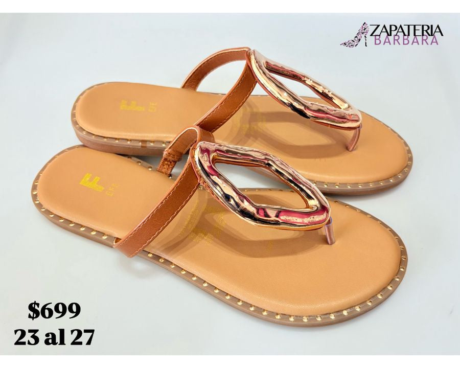 SANDALIA EFE 156701 CIRUELA TAN