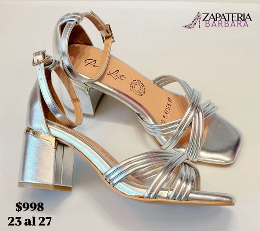 ZAPATILLA PEREZ LETE  47128 PLATA