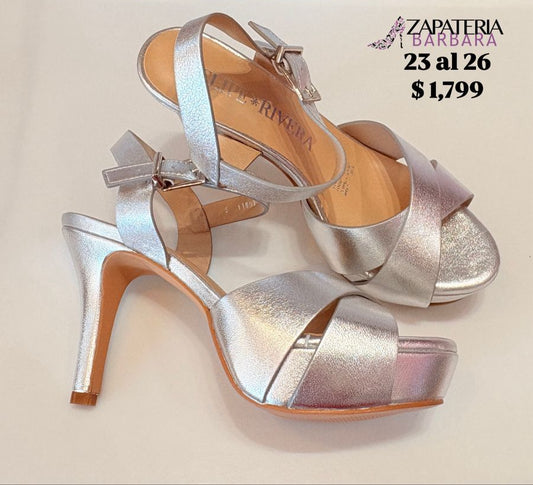 ZAPATILLA FELIPE RIVERA 11801 PLATA