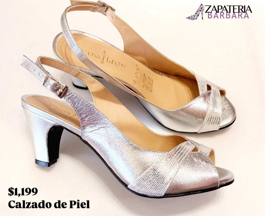 TACON BAJO COSS LEON 0474 PLATA