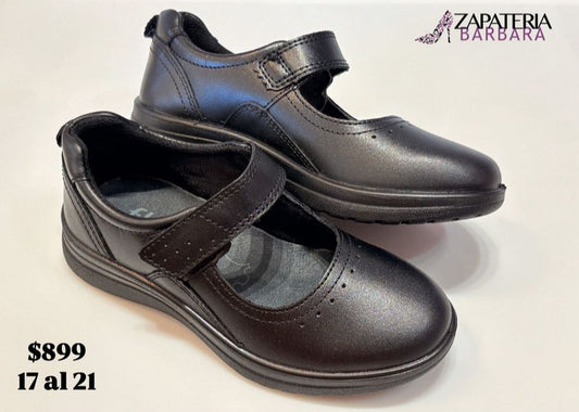 ZAPATO ESCOLAR FLEXI 136402 NEGRO