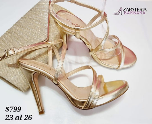 ZAPATILLA SENTIES 678 LINGOTE ORO
