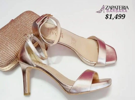ZAPATILLA FELIPE RIVERA 12302 ORO ROSA