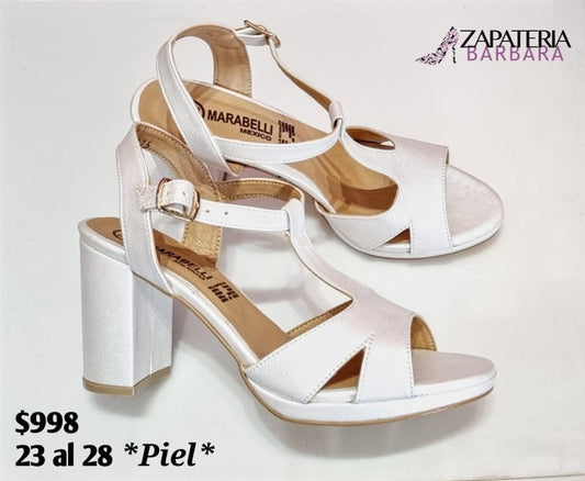 ZAPATILLA PULLMAN 825 BLANCO PERLIZADO