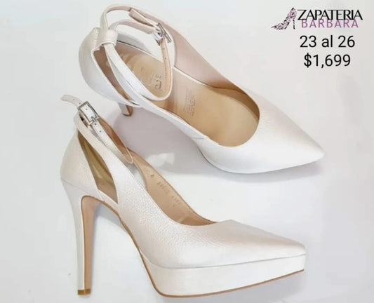 ZAPATILLA CERRADA FELIPE RIVERA 20902 PERLA