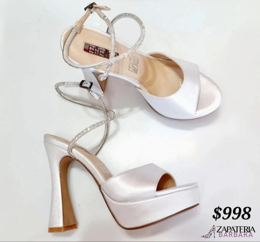 ZAPATILLA EFE 337802 SIMONA BLANCO PERLA