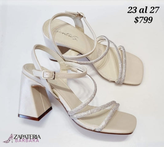 ZAPATILLA SENTIES 722 LARISSA YESO