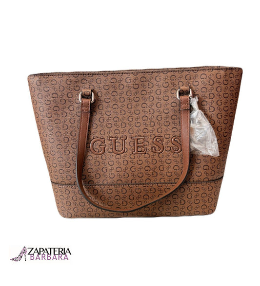 BOLSA GRANDE GUESS 2025 CAFE