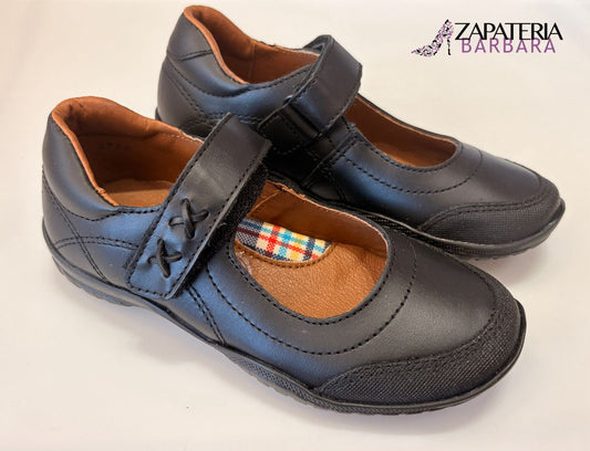 ZAPATO ESCOLAR COQUETA 38715 NEGRO AR