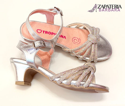 TACON MINI TROPICANA 594006 NIÑA PLATA