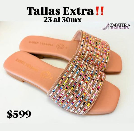 SANDALIA KAREN YULIANA 160 MULTICOLOR
