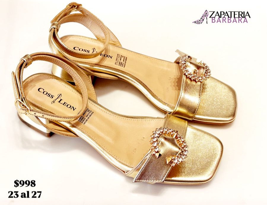 TACON BAJO RAUL COSS 1104 PLATA/ORO