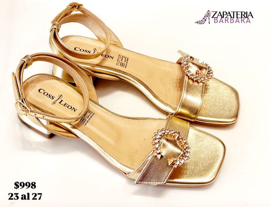 TACON BAJO RAUL COSS 1104 PLATA/ORO