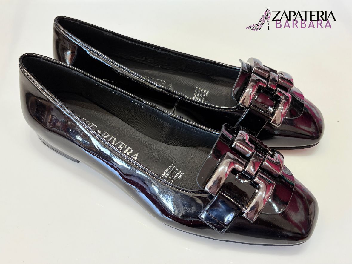 BALERINA FELIPE RIVERA 50006 NAI NEGRO CHAROL