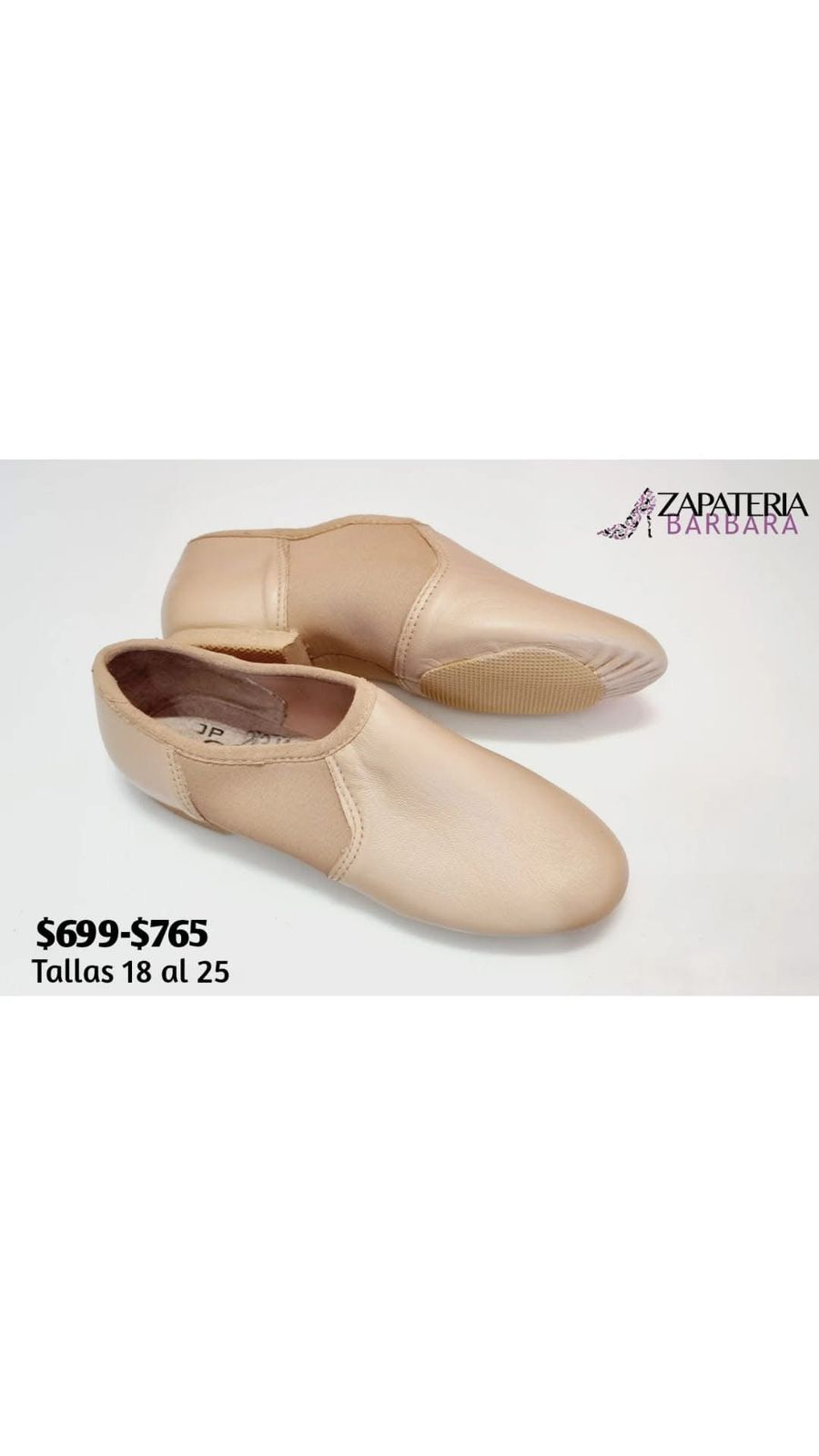 ZAPATILLA JAZZ MIGUELITO 602 NRG/NUDE