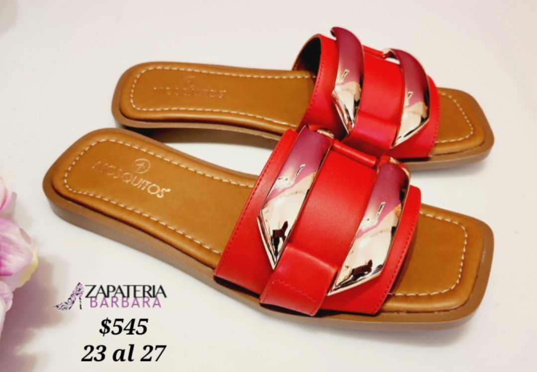 SANDALIA MOSQUITOS 6503 LATTE/MARINO/ROJO